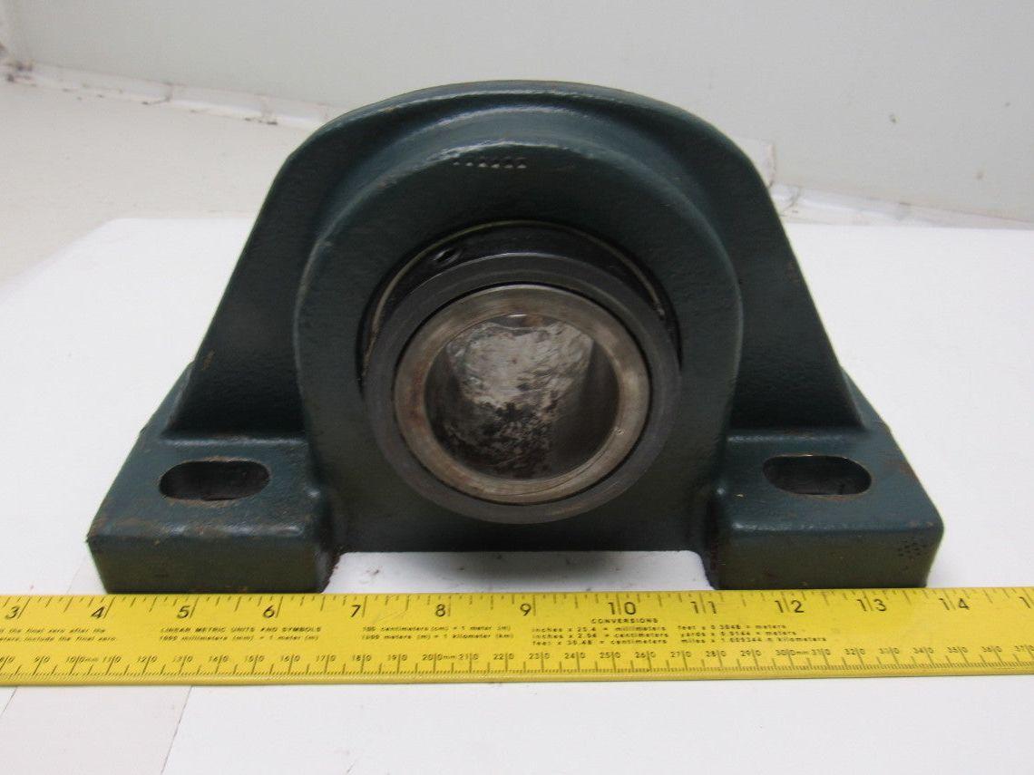 REX ZP-5200F 2" Self Aligning Pillow Block Bearing 4 Bolt /Set Screw