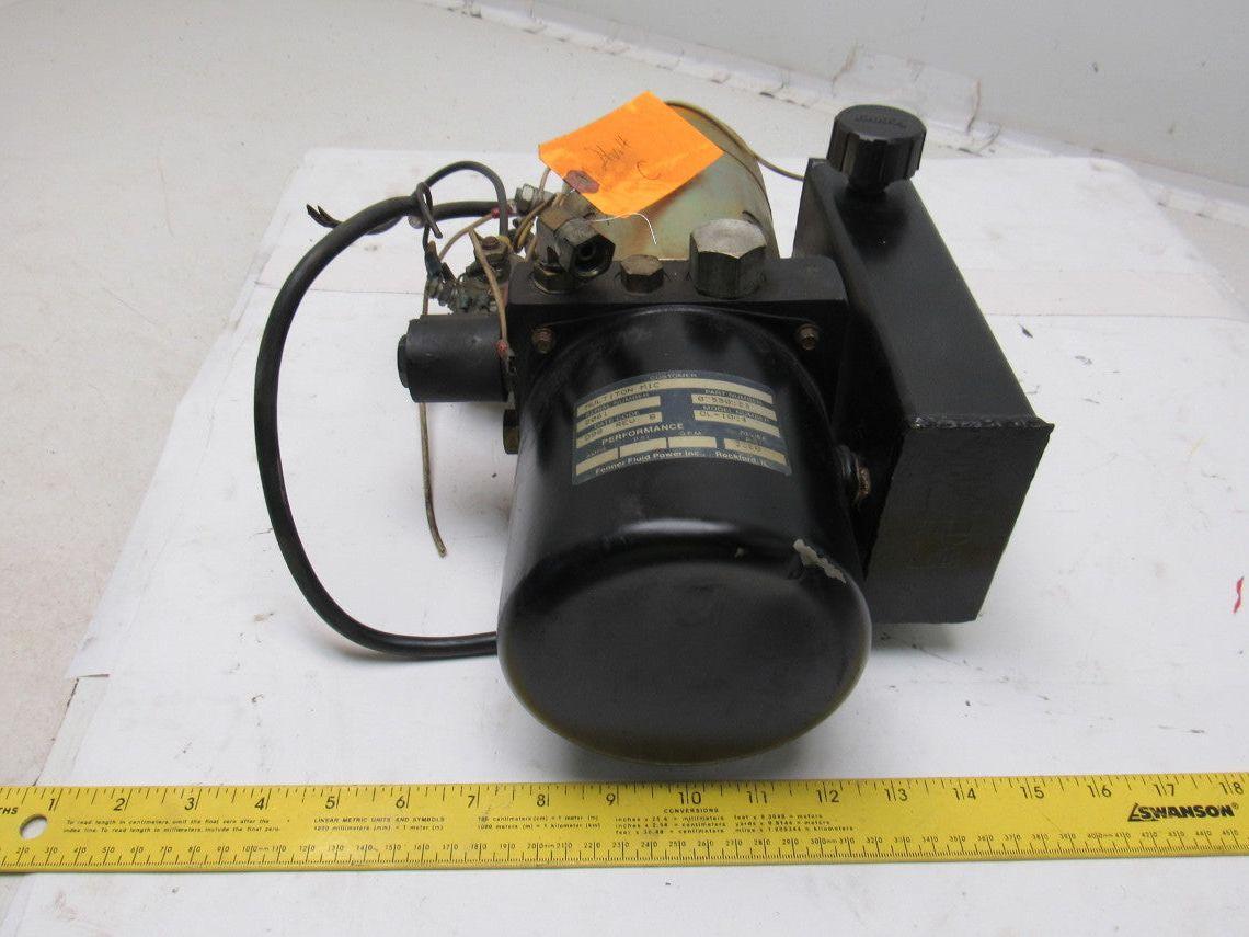 Fenner 07550500 DL-1004 Hydraulic Pump Power Unit 24VDC 3300 PSI Muliton Mic