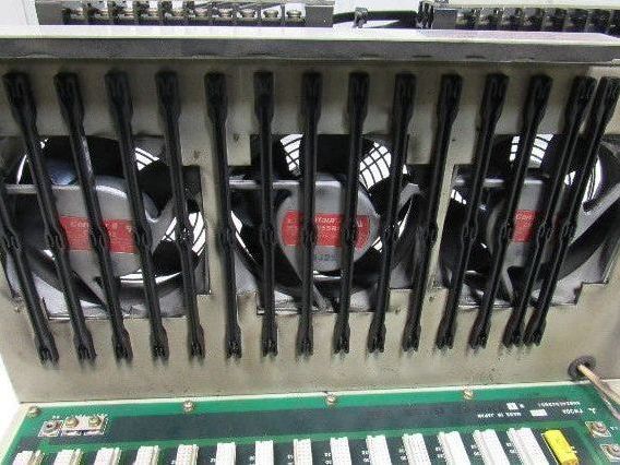Mitsubishi MELDAS-C4C UFO1C-2 Slot Rack Chassis With Cooling Fans