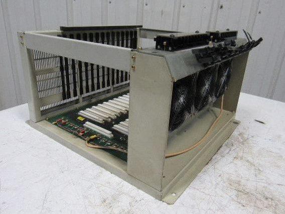 Mitsubishi MELDAS-C4C UFO1C-2 Slot Rack Chassis With Cooling Fans