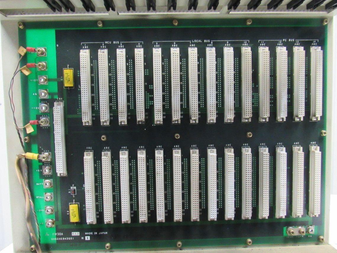 Mitsubishi MELDAS-C4C UFO1C-2 Slot Rack Chassis With Cooling Fans