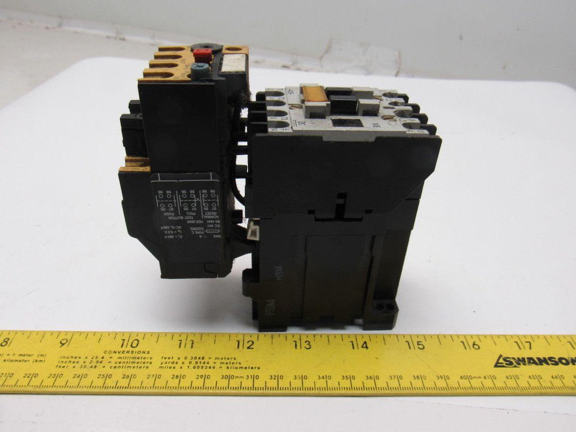 Allen Bradley 100-A09NZ3 600V 5.5kW Max Magnetic Contactor 24VDC Coil Lot of 5