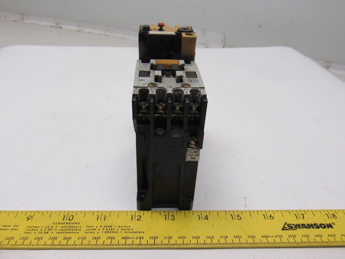 Allen Bradley 100-A09NZ3 600V 5.5kW Max Magnetic Contactor 24VDC Coil Lot of 5