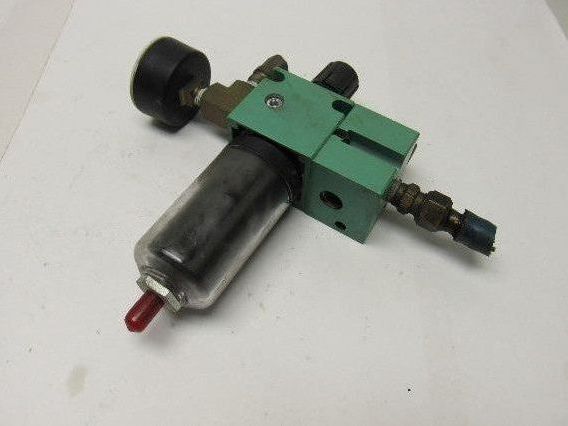 Numatics VK21-02 P21B-02C Airline Filter Regulator With Shut Off