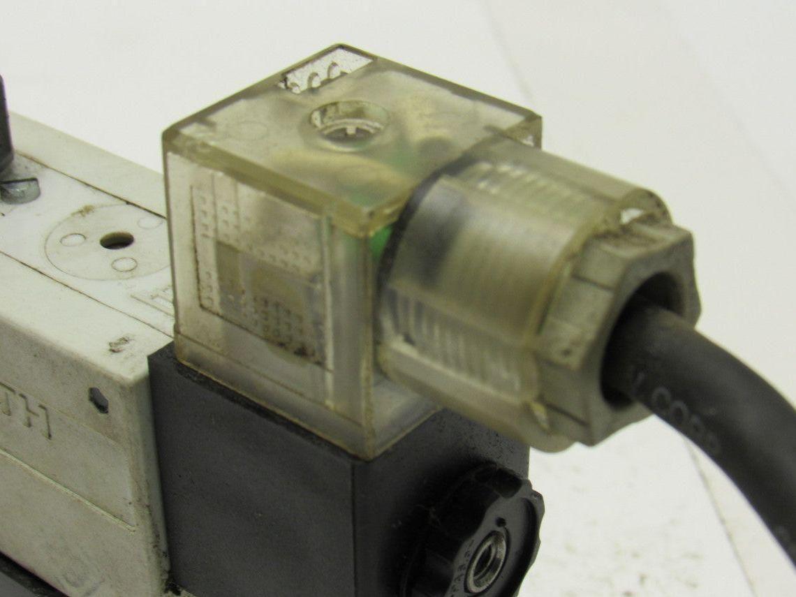 Rexroth R432016670 5/3 Position Closed Center Solenoid Operated Valve 120V Coil