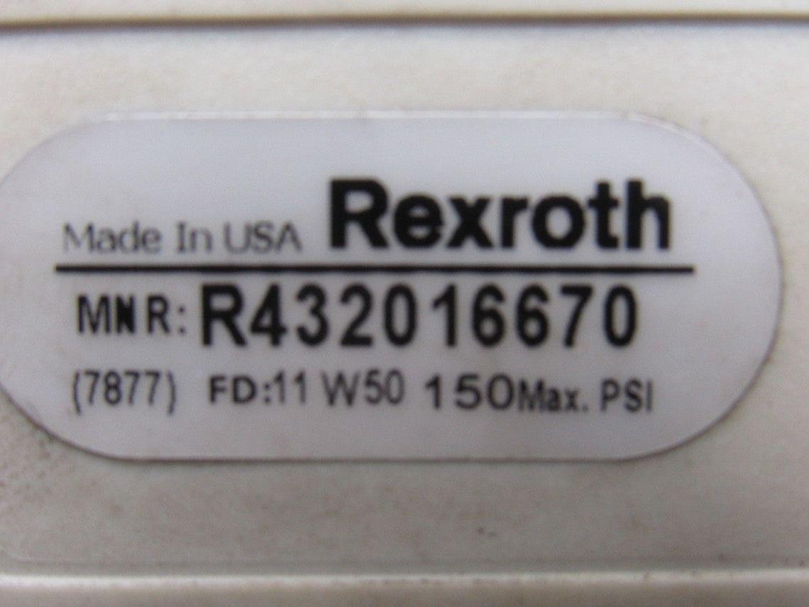 Rexroth R432016670 5/3 Position Closed Center Solenoid Control Valve 120V Coil