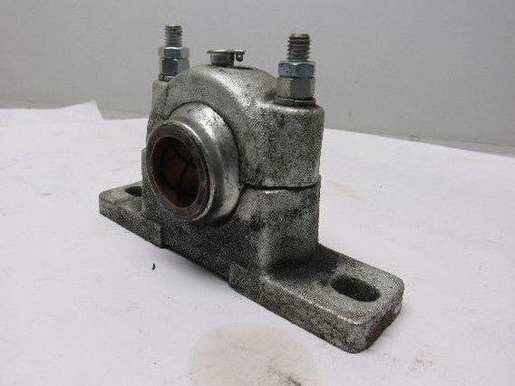 1-1/4" ID Self Aligning Spherical Bronze Sleeve 2 Bolt Bearing Block