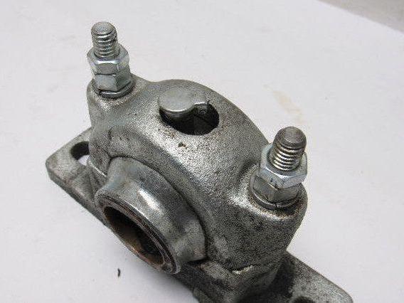 1-1/4" ID Self Aligning Spherical Bronze Sleeve 2 Bolt Bearing Block