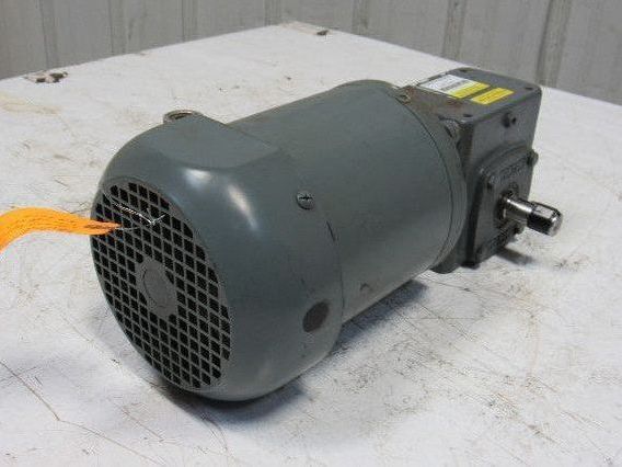 Boston Gear F71810ZB5J 10:1 Ratio .5 1/2Hp 3Ph 208-230/460V Electric Gear Motor