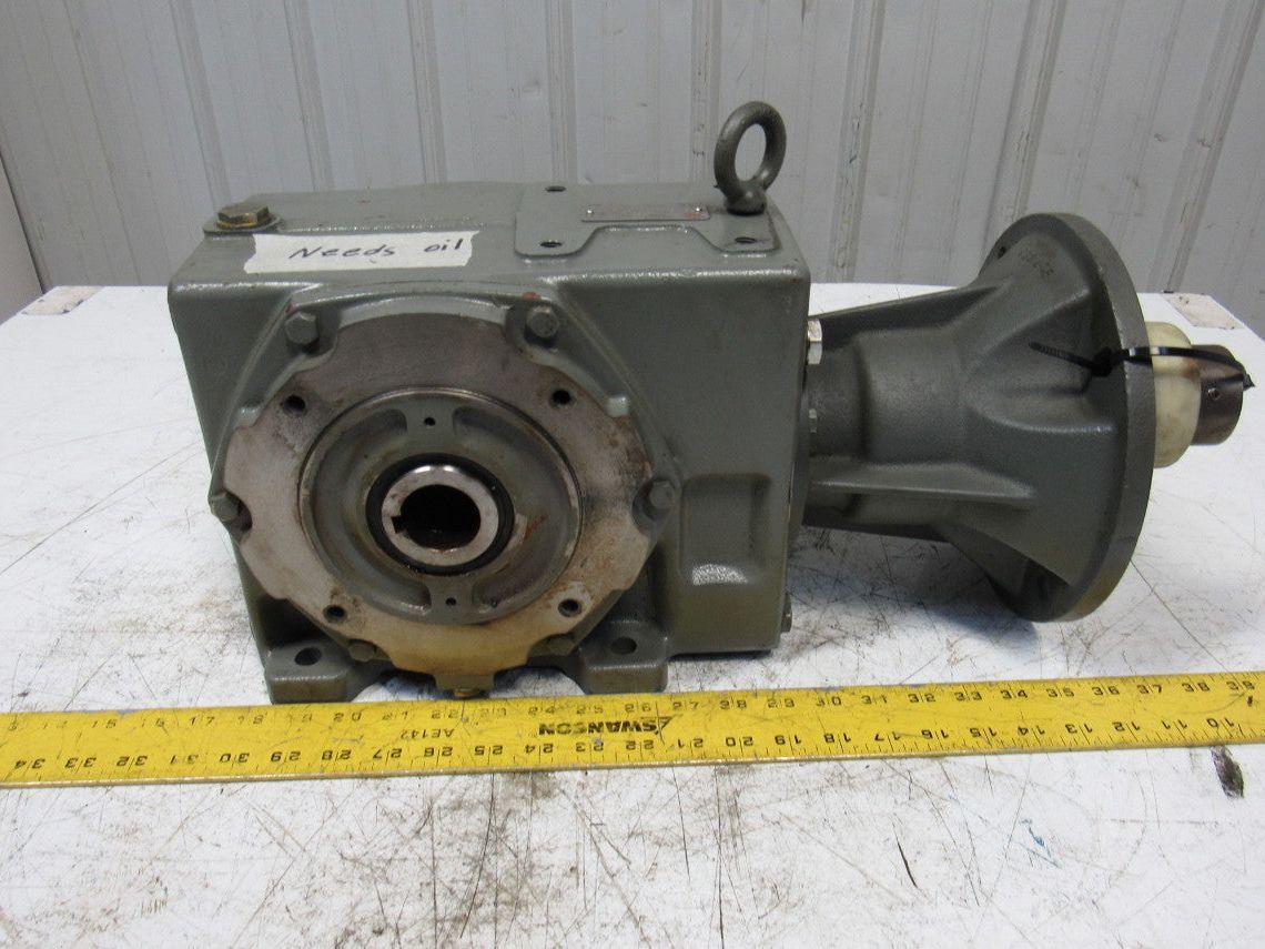 Us Motors Series 2000 28:1 Ratio 1750RPM 62.5 Output Thru Shaft Gear Reducer