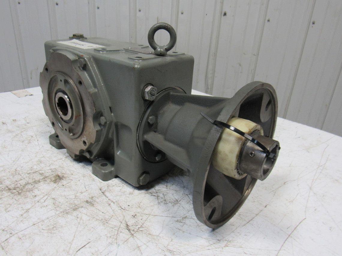 Us Motors Series 2000 28:1 Ratio 1750RPM 62.5 Output Thru Shaft Gear Reducer
