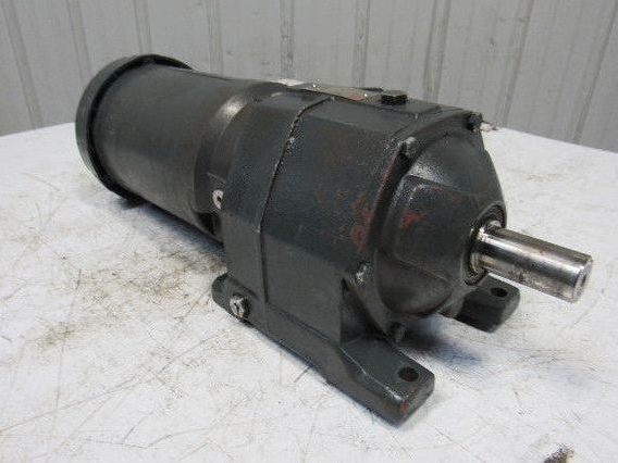 US Motors E190A 22.4:1 Ratio 78RPM 208-230/460V 3Ph Inline Helical Gear Motor