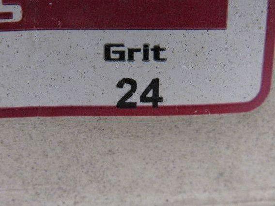 Random Products 5"x7/8" Aluminum Oxide Resin Fibre Disc 24 Grit Lot of 16