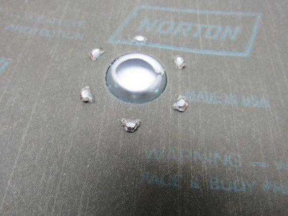 Norton F826 7" x 7/8" 80 Grit Quick Lock Fibre Disc Lot of 25