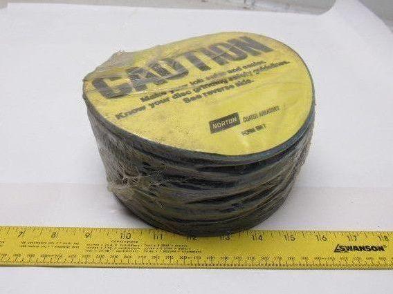 Norton F826 7" x 7/8" 80 Grit Quick Lock Fibre Disc Lot of 25