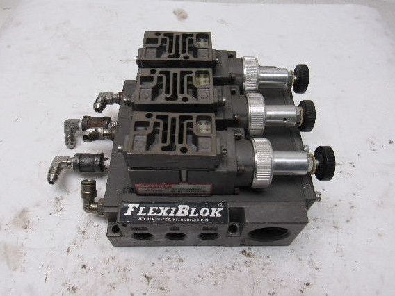 Numatics 082RS125UU000000152827 Pneumatic Pressure Regulator Flexiblok Manifold