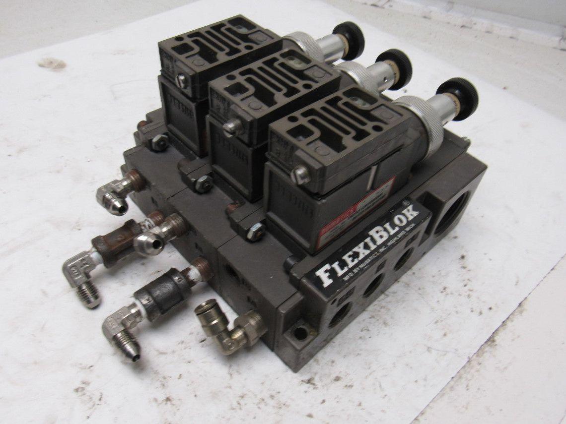 Numatics 082RS125UU000000152827 Pneumatic Pressure Regulator Flexiblok Manifold
