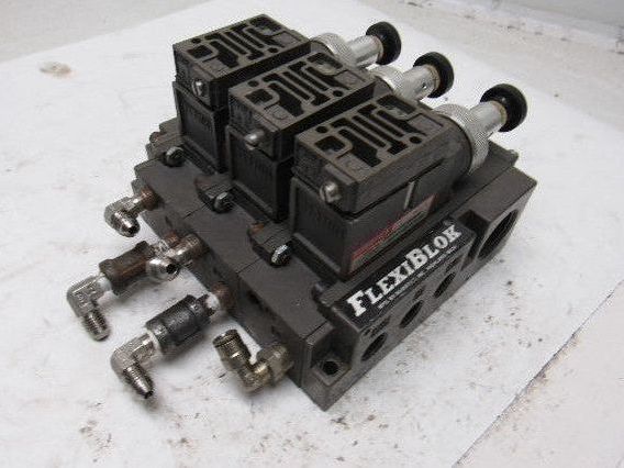 Numatics 082RS125UU000000152827 Pneumatic Pressure Regulator Flexiblok Manifold