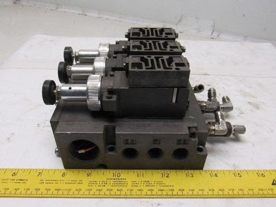 Numatics 082RS125UU000000152827 Pneumatic Pressure Regulator Flexiblok Manifold