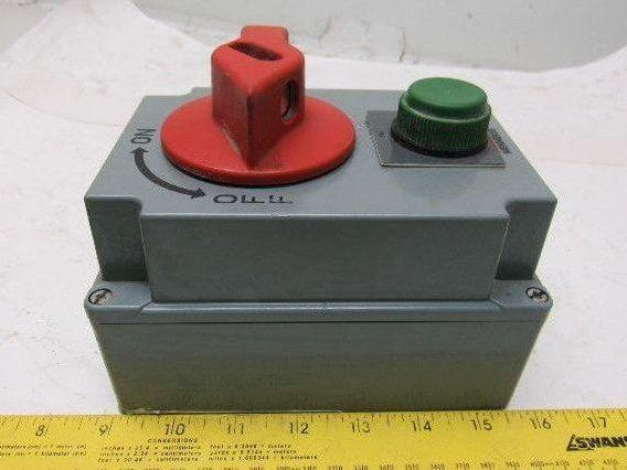 Mennekes ME20MS4A-M2PBX3 25A 600V 5Hp HDI Disconnect Switch