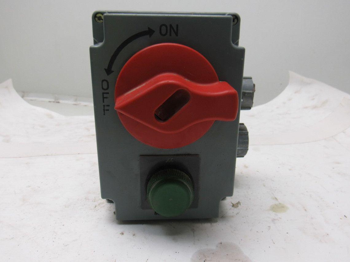 Mennekes ME20MS4A-M2PBX3 25A 600V 5Hp HDI Disconnect Switch