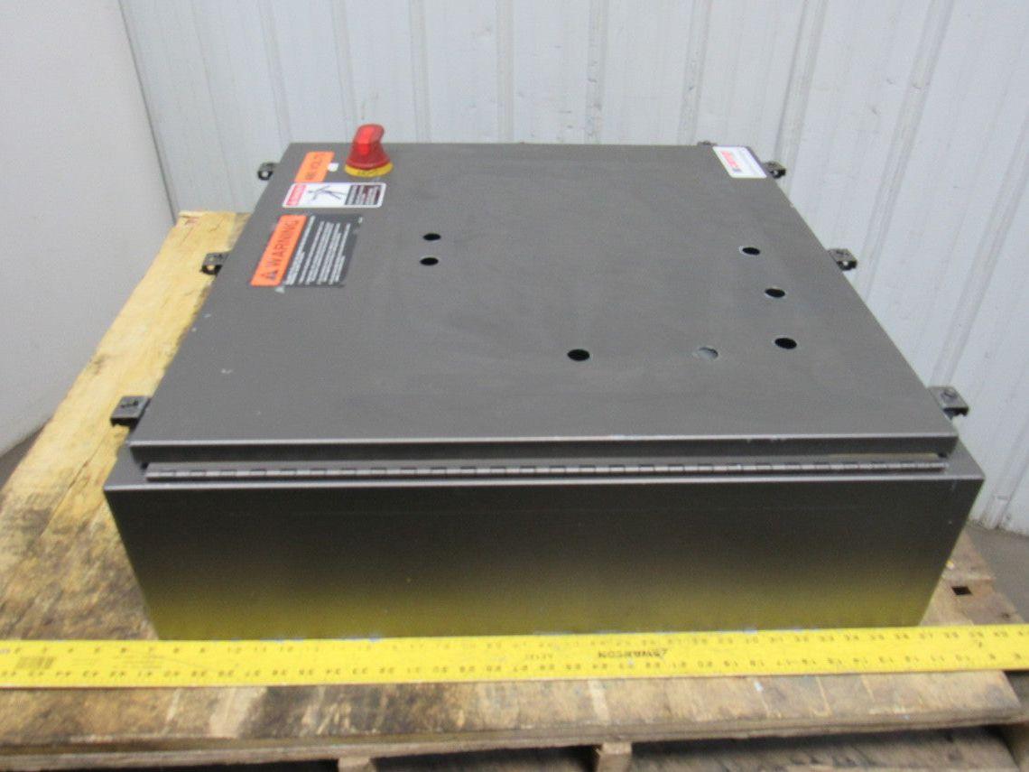 Delta Fabricating 30"x30"x8" Electrical Enclosure W/30A Disconnect Wall Mount
