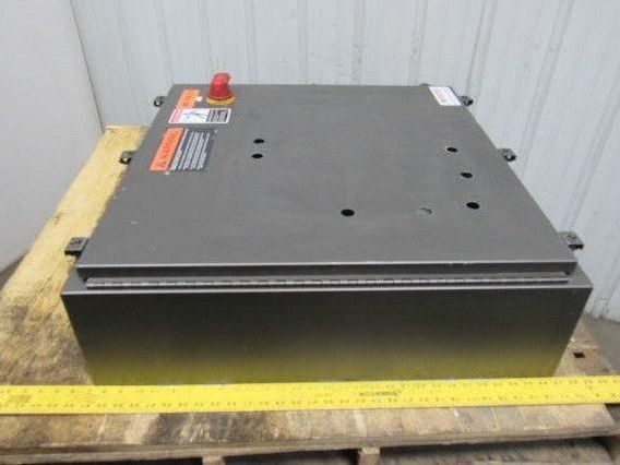 Delta Fabricating 30"x30"x8" Electrical Enclosure W/30A Disconnect Wall Mount