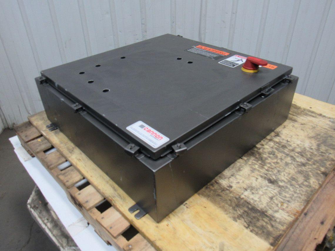 Delta Fabricating 30"x30"x8" Electrical Enclosure W/30A Disconnect Wall Mount