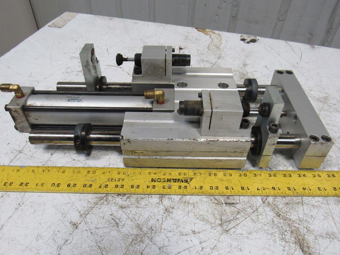 PHD SEC 26x8-BS-BT-G Pneumatic Linear Slide & Cylinder Assembly Up to 8" Stroke