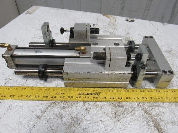 PHD SEC 26x8-BS-BT-G Pneumatic Linear Slide & Cylinder Assembly Up to 8" Stroke