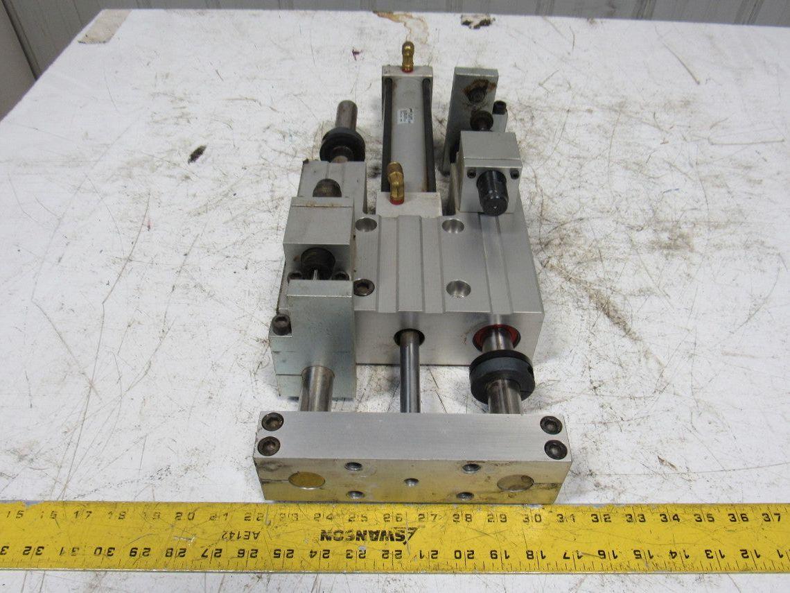 PHD SEC 26x8-BS-BT-G Pneumatic Linear Slide & Cylinder Assembly Up to 8" Stroke