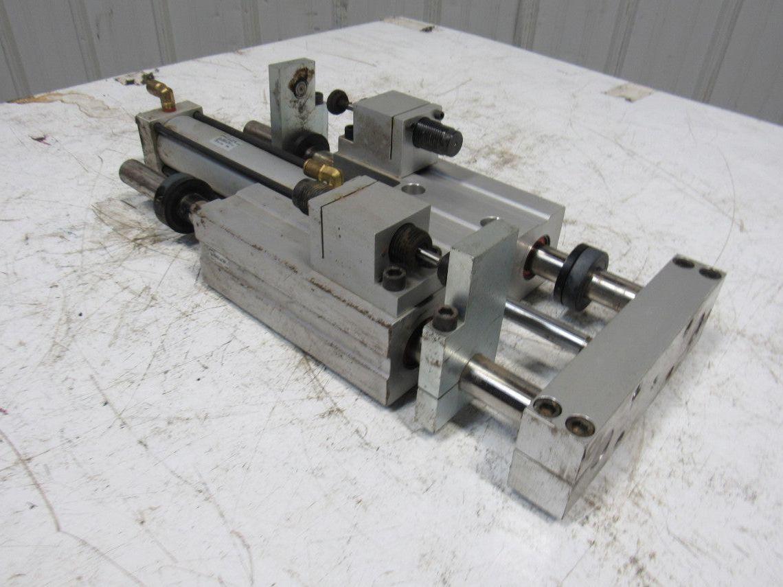 PHD SEC 26x8-BS-BT-G Pneumatic Linear Slide & Cylinder Assembly Up to 8" Stroke