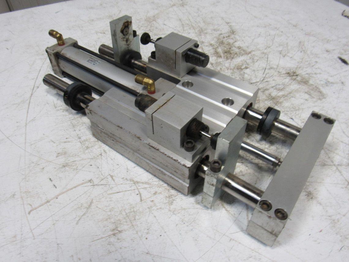 PHD SEC 26x8-BS-BT-G Pneumatic Linear Slide & Cylinder Assembly Up to 8" Stroke