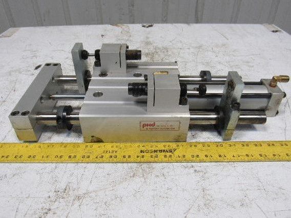 PHD SEC 26x8-BS-BT-G Pneumatic Linear Slide & Cylinder Assembly Up to 8" Stroke