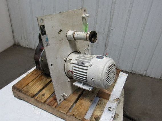 Egger T55 5HP.4 Turo 5Hp 1750RPM 2"x2-1/2"x8" Centrifugal Vertical Pump