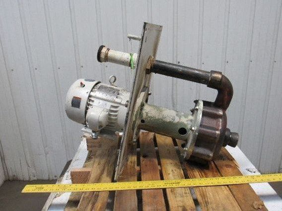 Egger T55 5HP.4 Turo 5Hp 1750RPM 2"x2-1/2"x8" Centrifugal Vertical Pump