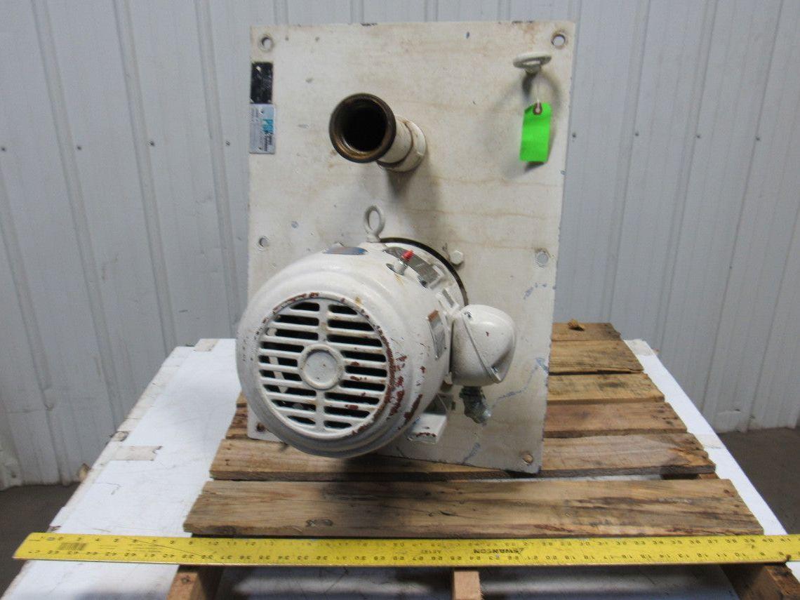 Egger T55 5HP.4 Turo 5Hp 1750RPM 2"x2-1/2"x8" Centrifugal Vertical Pump