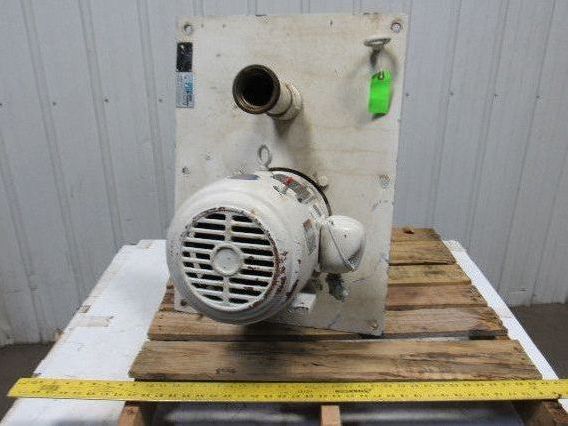 Egger T55 5HP.4 Turo 5Hp 1750RPM 2"x2-1/2"x8" Centrifugal Vertical Pump