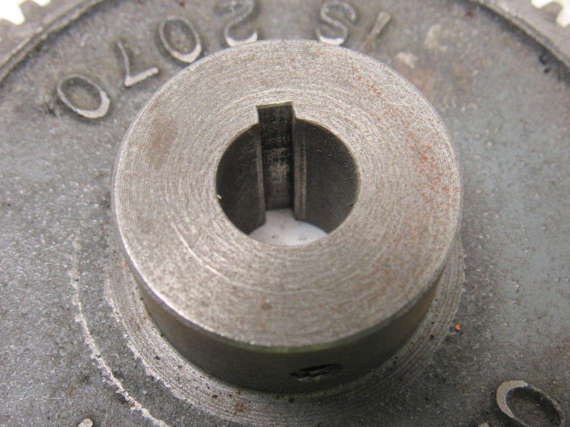Ohio Gear IS2070 3-9/16" OD 70T 1/2" Bore 3/8" Thick Spur Gear