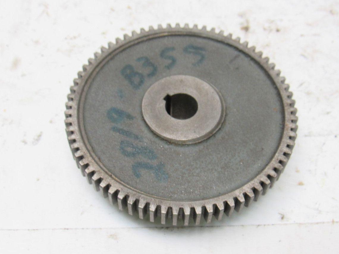 Ohio Gear IS2070 3-9/16" OD 70T 1/2" Bore 3/8" Thick Spur Gear