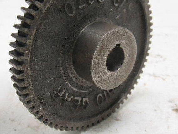 Ohio Gear IS2070 3-9/16" OD 70T 1/2" Bore 3/8" Thick Spur Gear