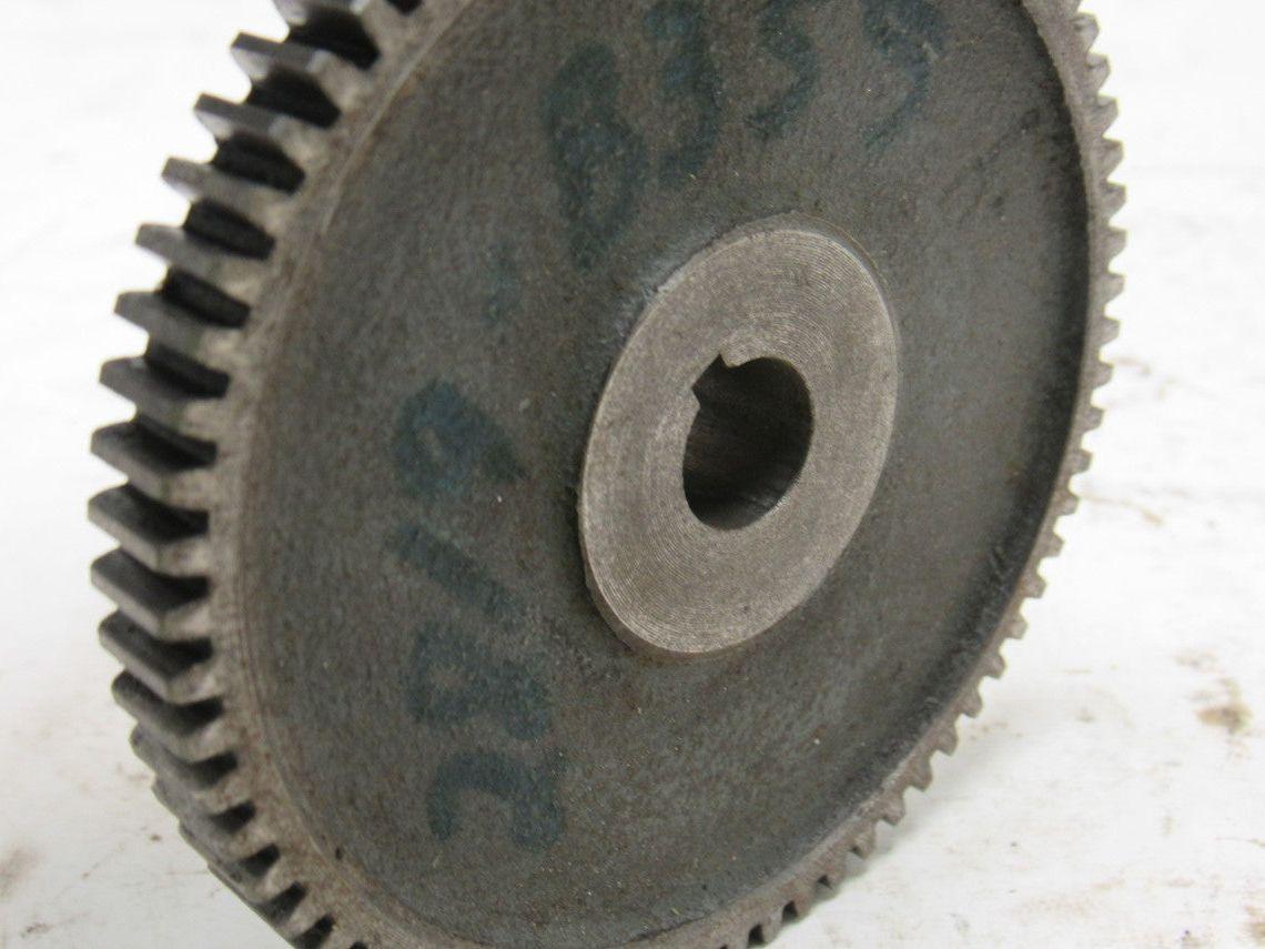 Ohio Gear IS2070 3-9/16" OD 70T 1/2" Bore 3/8" Thick Spur Gear