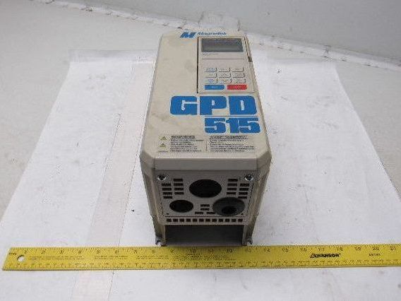 Magnetek GPD 515C-B004 Variable Speed AC Drive 0-400Hz 5.1A 3 Phase