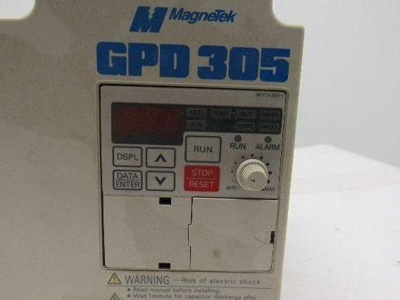 Magnetek JDB003 Variable Speed AC Drive 0-460V 0-400Hz 3.4A 3 Phase