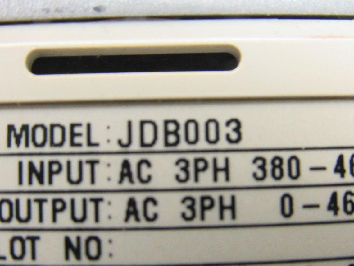 Magnetek JDB003 Variable Speed AC Drive 0-460V 0-400Hz 3.4A 3 Phase