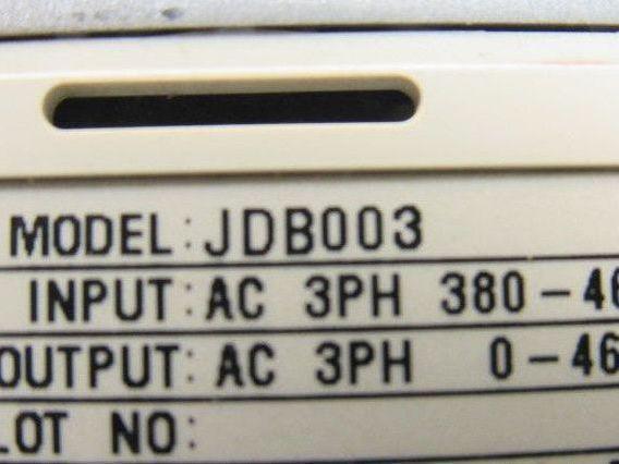 Magnetek JDB003 Variable Speed AC Drive 0-460V 0-400Hz 3.4A 3 Phase