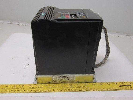Siemens 6SE9215-8DB40 Micromaster Drive 4Hp 0-400Hz W/Interference Filter