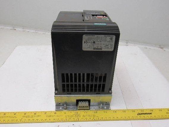 Siemens 6SE9215-8DB40 Micromaster Drive 4Hp 0-400Hz W/Interference Filter
