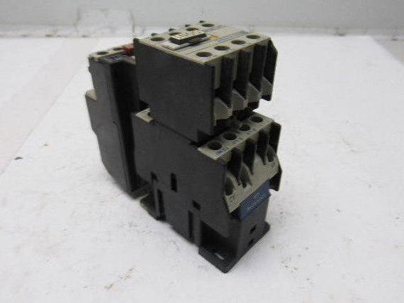 Telemecanique LC1 D09 10 600V 20A 7.5Hp 3Ph MAX Contactor Overload 120V Coil