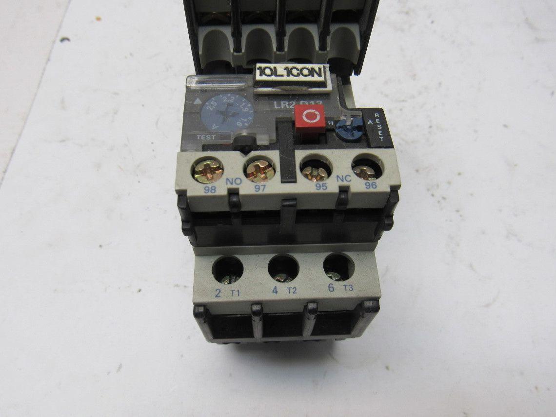 Telemecanique LC1 D09 10 600V 20A 7.5Hp 3Ph MAX Contactor Overload 120V Coil